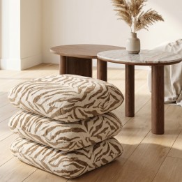 Swivel Stool Pepino 45x45cm tiger brown Kare Design