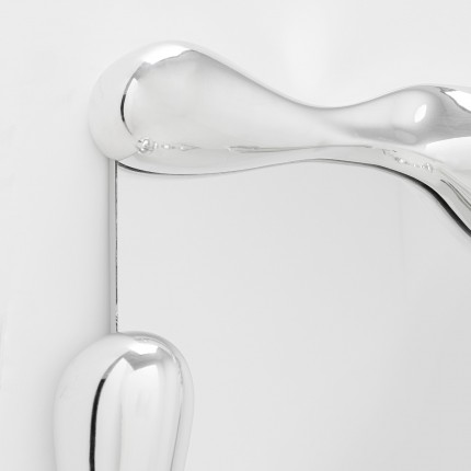 Miroir Lava 180x90cm argenté Kare Design