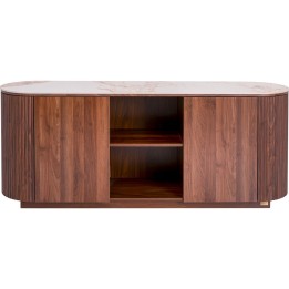 Buffet brun plateau en grès - Ruben - Kare Design