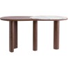 Console brune en marbre - Suri - Kare Design