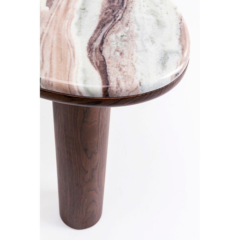 Console brune en marbre - Suri - Kare Design