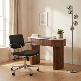 Draaibare Bureaustoel Dottore zwart Kare Design