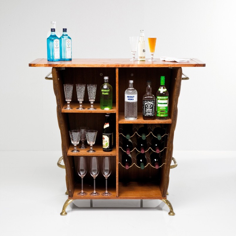 Bar vintage marron - Lady Rock - Kare Design