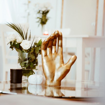 Woonaccessoires handgoud Kare Design