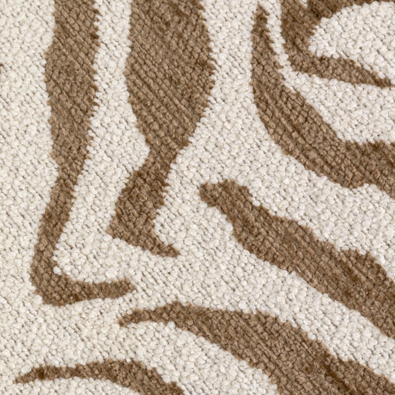 Swivel Stool Pepino 45x45cm tiger brown Kare Design