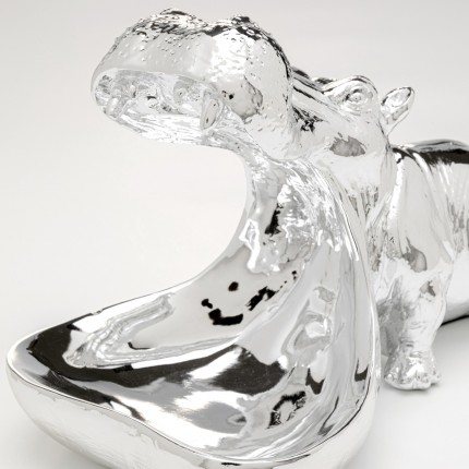 Coupe hippopotame argenté Kare Design