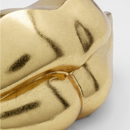 Money Box lips gold Kare Design