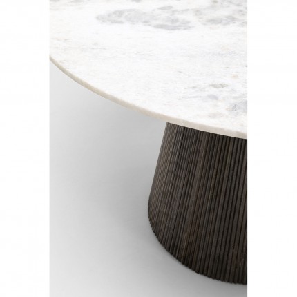 Set tafel en 4 stoelen Francisco Glenn grijs Kare Design