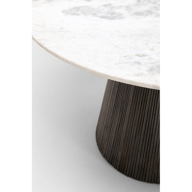 Set table and 4 chairs Francisco Glenn grey Kare Design