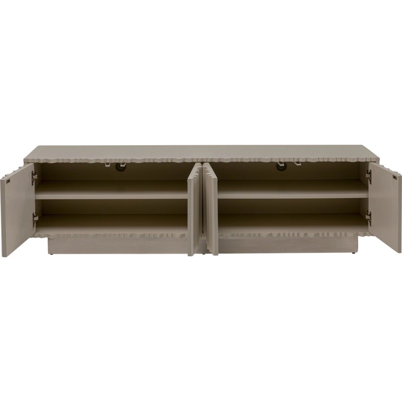 Buffet bas Stucco blanc 160x45cm
