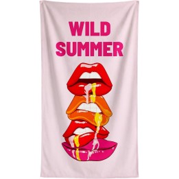 Beach Towel Wild Summer 90x170cm (2/Set) Kare Design