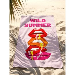 Strandhanddoek Wild Summer 90x170cm (2/Set) Kare Design
