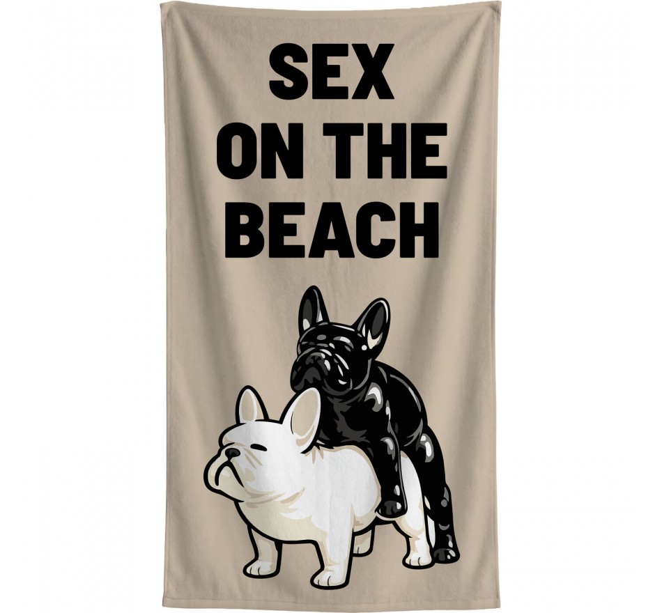 Serviettes de plage Sex on the Beach 90x170cm set de 2 Kare Design