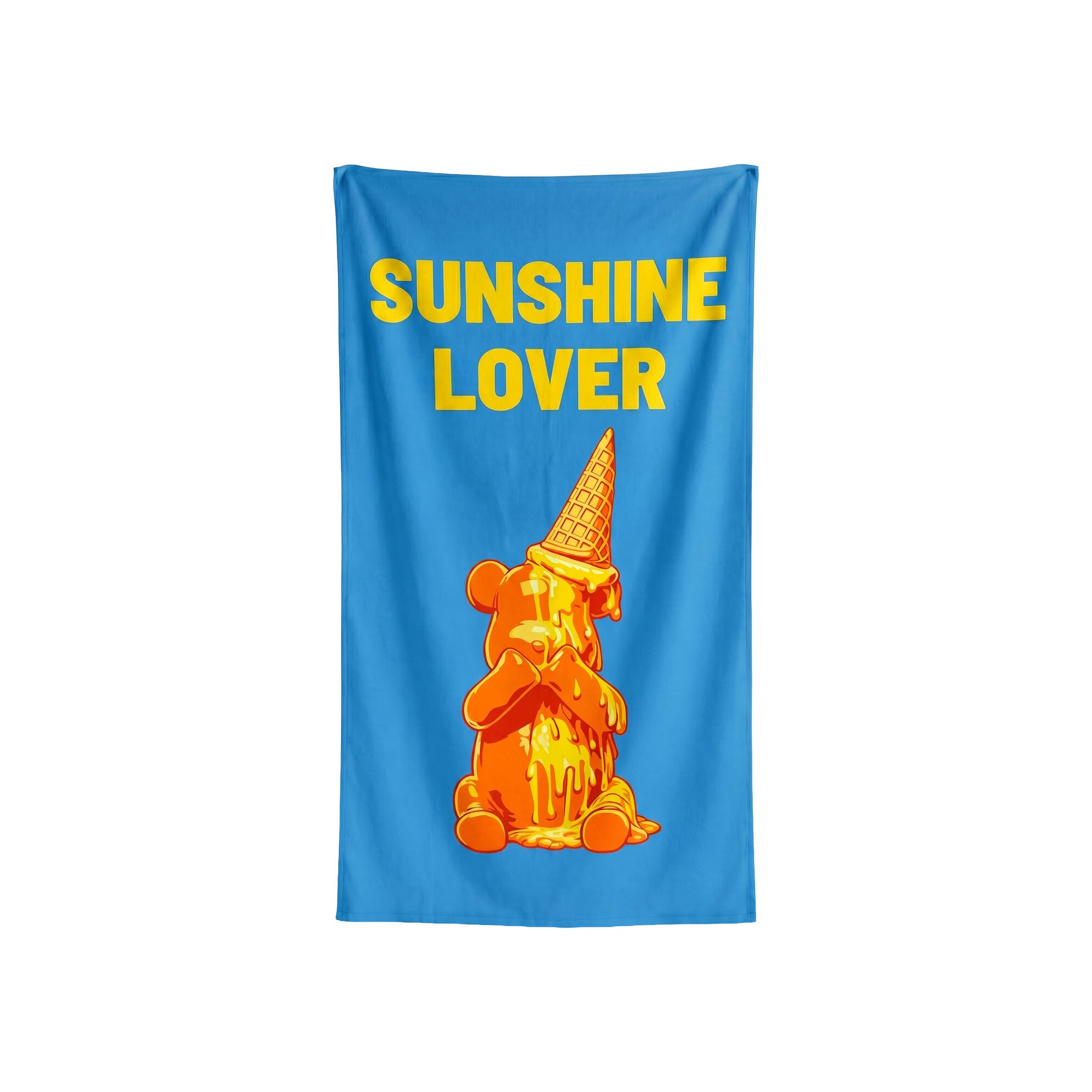 Serviettes de plage Sunshine Lover 90x170cm set de 2 Kare Design