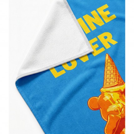 Serviettes de plage Sunshine Lover 90x170cm set de 2 Kare Design