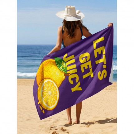 Strandhanddoek Let's Get Juicy 90x170cm (2/Set) Kare Design