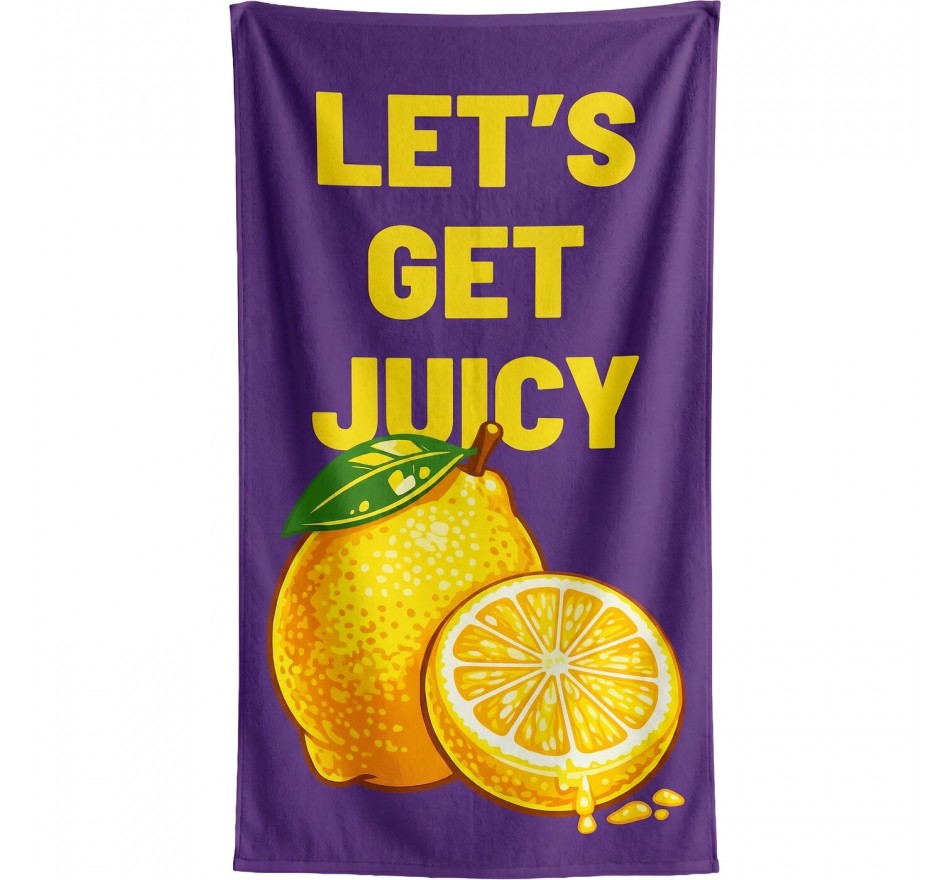 Strandhanddoek Let's Get Juicy 90x170cm (2/Set) Kare Design