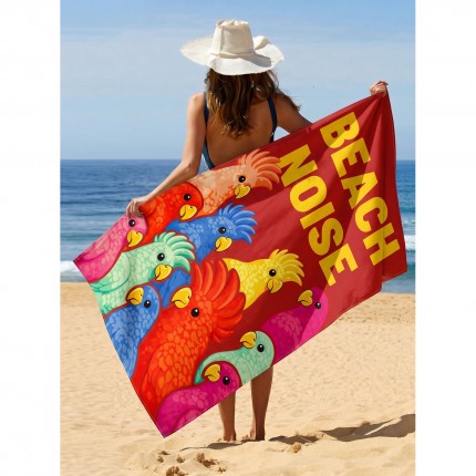 Serviettes de plage Beach Noise 90x170cm set de 2 Kare Design