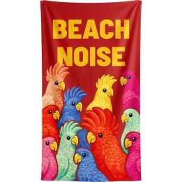 Strandhanddoek Beach Noise 90x170cm (2/Set) Kare Design