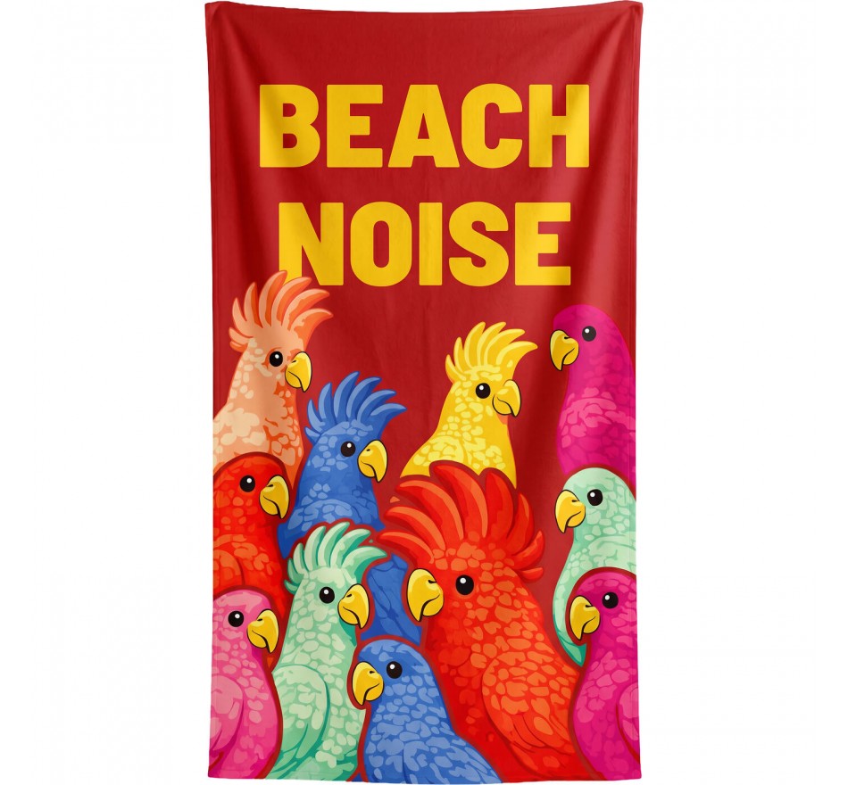 Strandhanddoek Beach Noise 90x170cm (2/Set) Kare Design