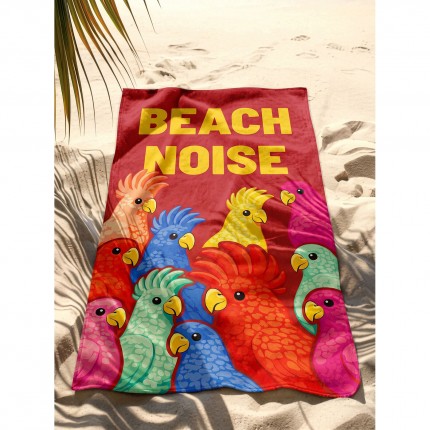 Strandhanddoek Beach Noise 90x170cm (2/Set) Kare Design