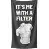Beach Towel It's Me 90x170cm (2/Set) Kare Design