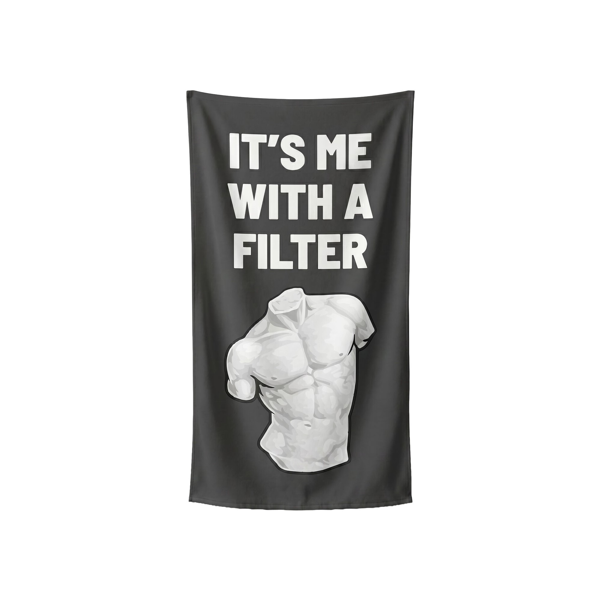 Beach Towel It's Me 90x170cm (2/Set) Kare Design
