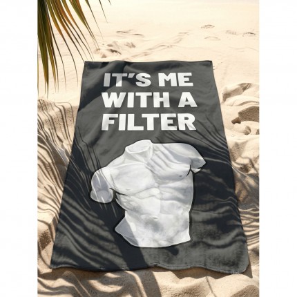 Serviettes de plage It's Me 90x170cm set de 2 Kare Design