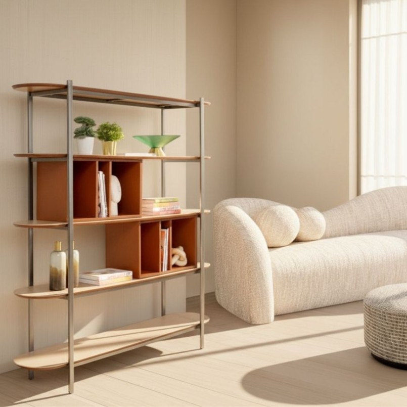 Bookshelf Tango 190x180cm Kare Design