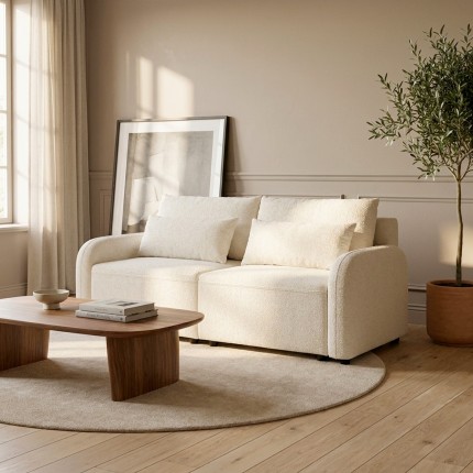 Carpet Boucara Ø250cm cream Kare Design