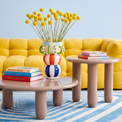 Sofa Salamanca 3-Zits geel Kare Design