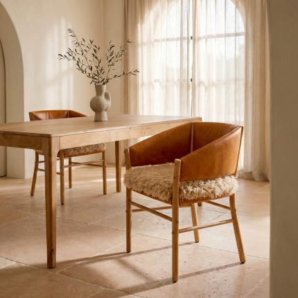 Stoel met armleuningen Halva Kare Design