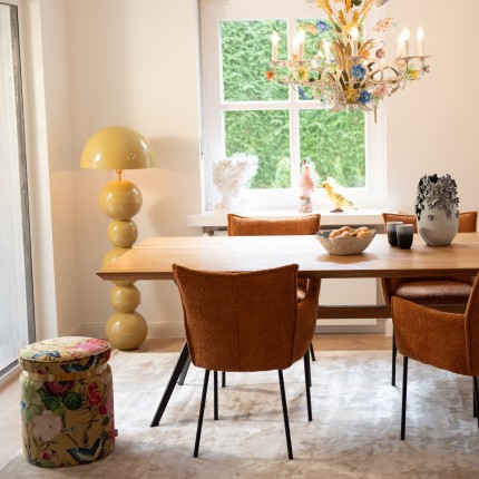 Lampadaire Candy moutarde 135cm Kare Design