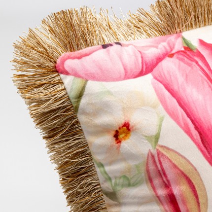Cushion Fringe tulips Kare Design