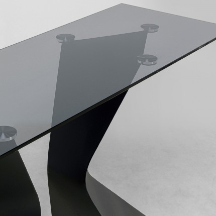Console Gloria 140x45cm black Kare Design
