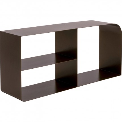 Bookshelf Lounge 96cm brons Kare Design