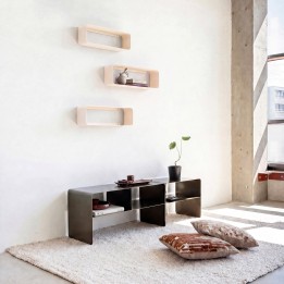 Wall Shelf Lounge 58cm cream Kare Design