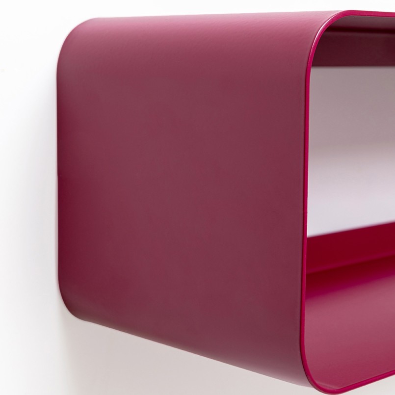 Étagère murale violette en acier - Lounge - Kare Design