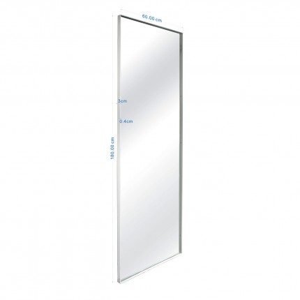 Wall Mirror Starlet 180x60cm grey Kare Design