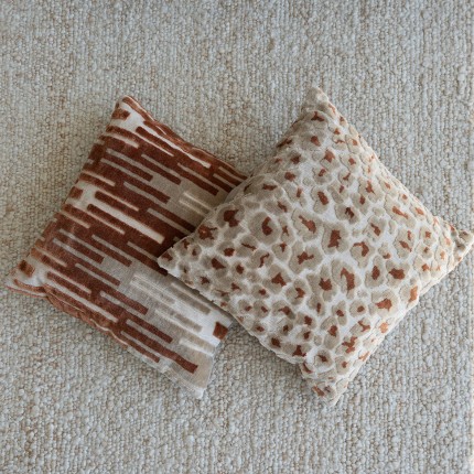 Coussin Goldy Zick Zack 50x50cm Kare Design