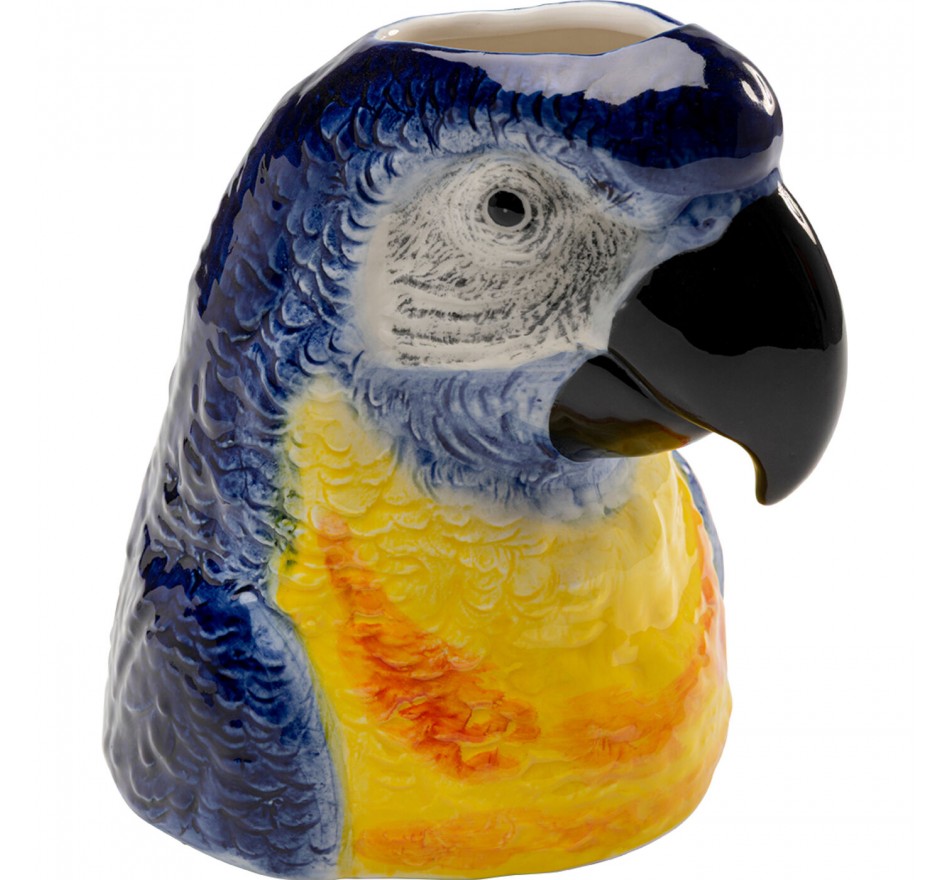 Vase parrot 19cm Kare Design