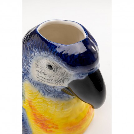 Vase perroquet 19cm Kare Design