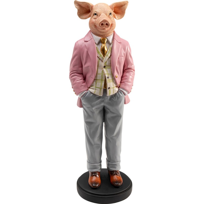 Déco cochon en costume - Gentleman - Kare Design
