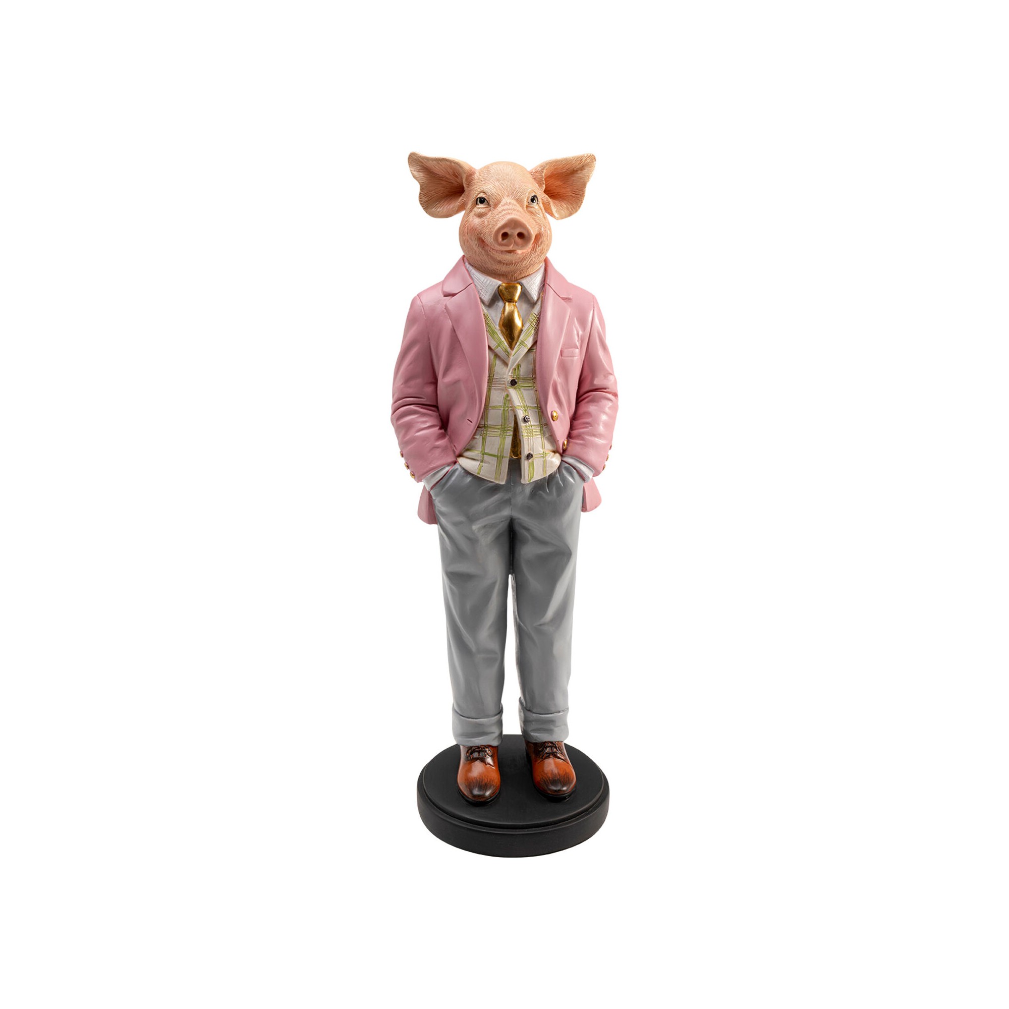 Woonaccessoires varken gentleman 44cm Kare Design