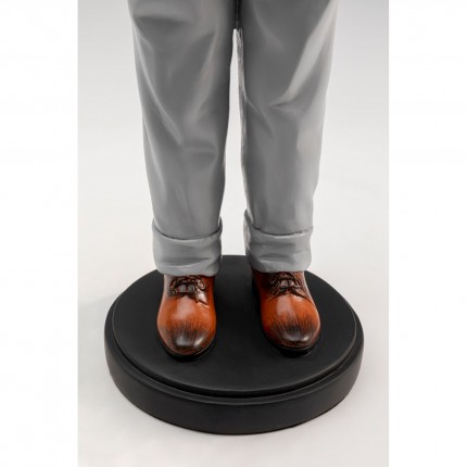 Deco pig gentleman 44cm Kare Design