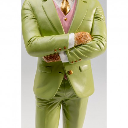 Déco chien gentleman 51cm Kare Design