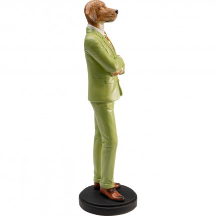 Deco dog gentleman 51cm Kare Design