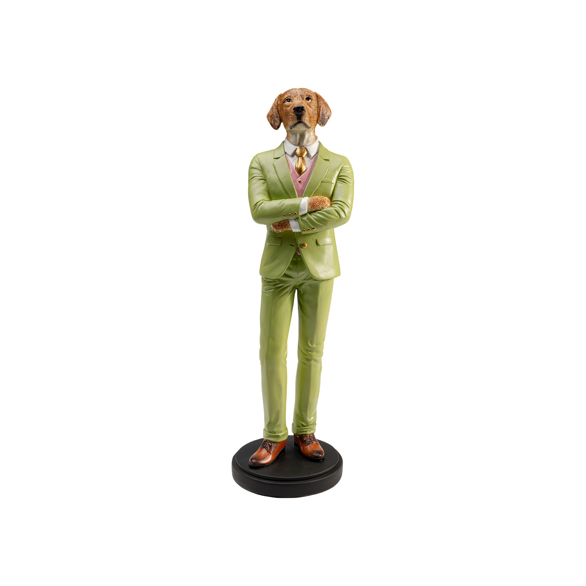 Deco dog gentleman 51cm Kare Design