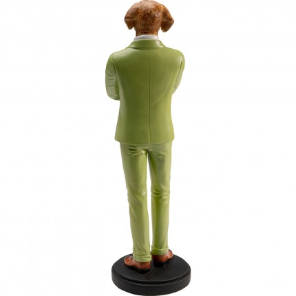 Deco dog gentleman 51cm Kare Design