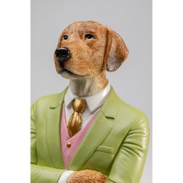 Deco dog gentleman 51cm Kare Design